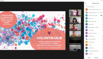 Edukacija o volonterstvu za udruge članice SDDH