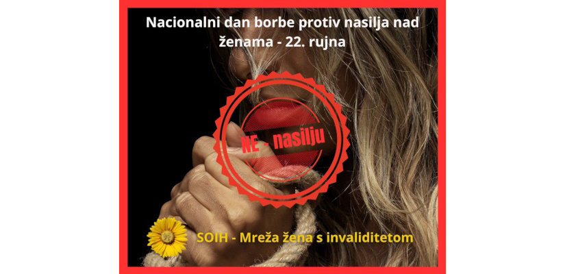 Nacionalni dan borbe protiv nasilja nad ženama – 22. rujna 