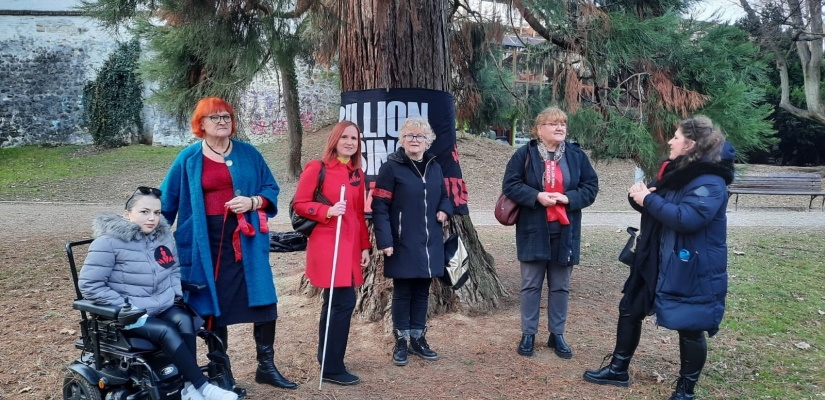 Kampanja „One Billion Rising“ / „Milijarda ustaje protiv nasilja nad ženama“