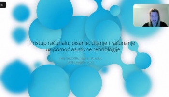 Usudimo se znati: “Pristup računalu; pisanje, čitanje i računanje uz pomoć asistivne tehnologije“