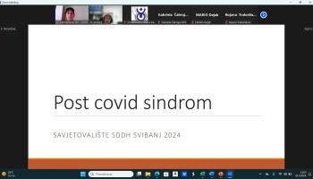 Medicinsko savjetovalište SDDH – Post-COVID sindrom