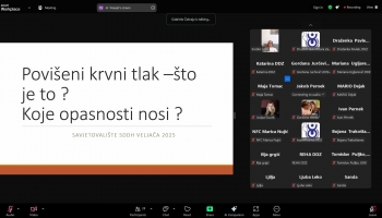 Medicinsko savjetovalište SDDH – Povišeni krvni tlak