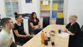 Radni sastanak u Udruzi osoba s mišićnom distrofijom Primorsko-goranske županije