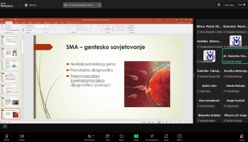 Medicinsko savjetovalište SDDH – Neuromuskularne bolesti i trudnoća