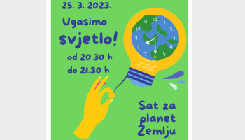 25. ožujka - Sat za planet Zemlju