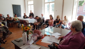 Stručni tim SDDH sudjelovao na Izbornoj skupštini Udruge distrofičara Virovitica