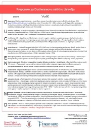 Preporuke za Duchenne mišićnu distrofiju