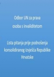 Lista pitanja prije podnošenja konsolidiranog izvješća Republike Hrvatske