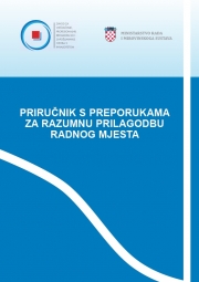 Priručnik s preporukama za razumnu prilagodbu radnog mjesta