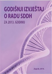 Godišnji izvještaj o radu SDDH za 2013. godinu